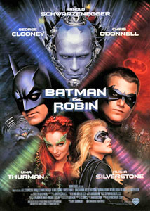 постер к фильму бэтмен и робин